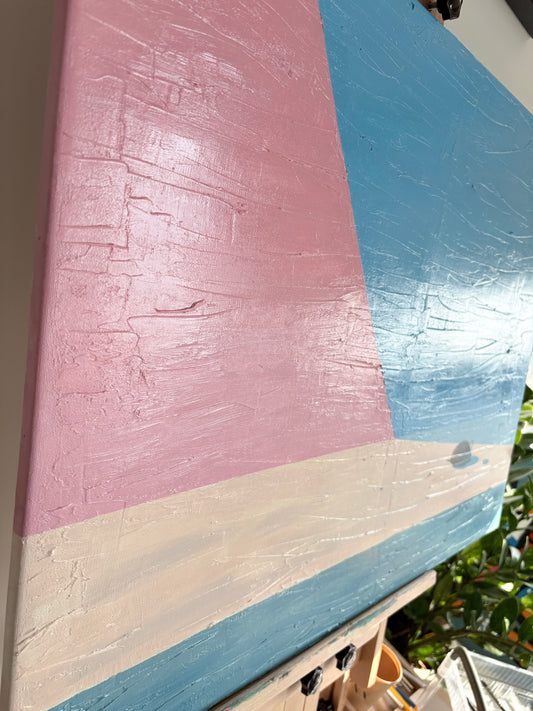 A Tiny Tale|One Of A Kind Oil Painting | Approx. 24×32 inches (60 × 80 cm)