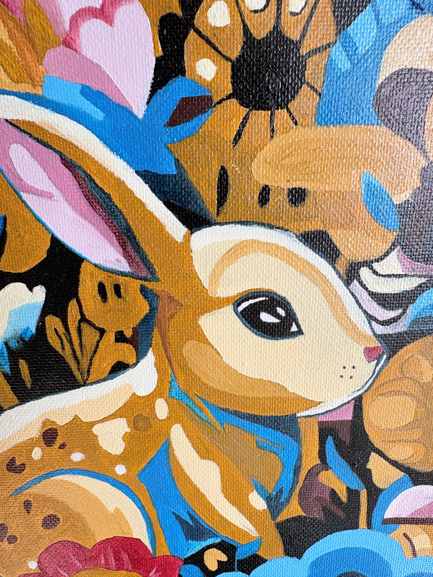 A Rabbit’s Redemption — 15.7 × 11.8 in, Original Painting