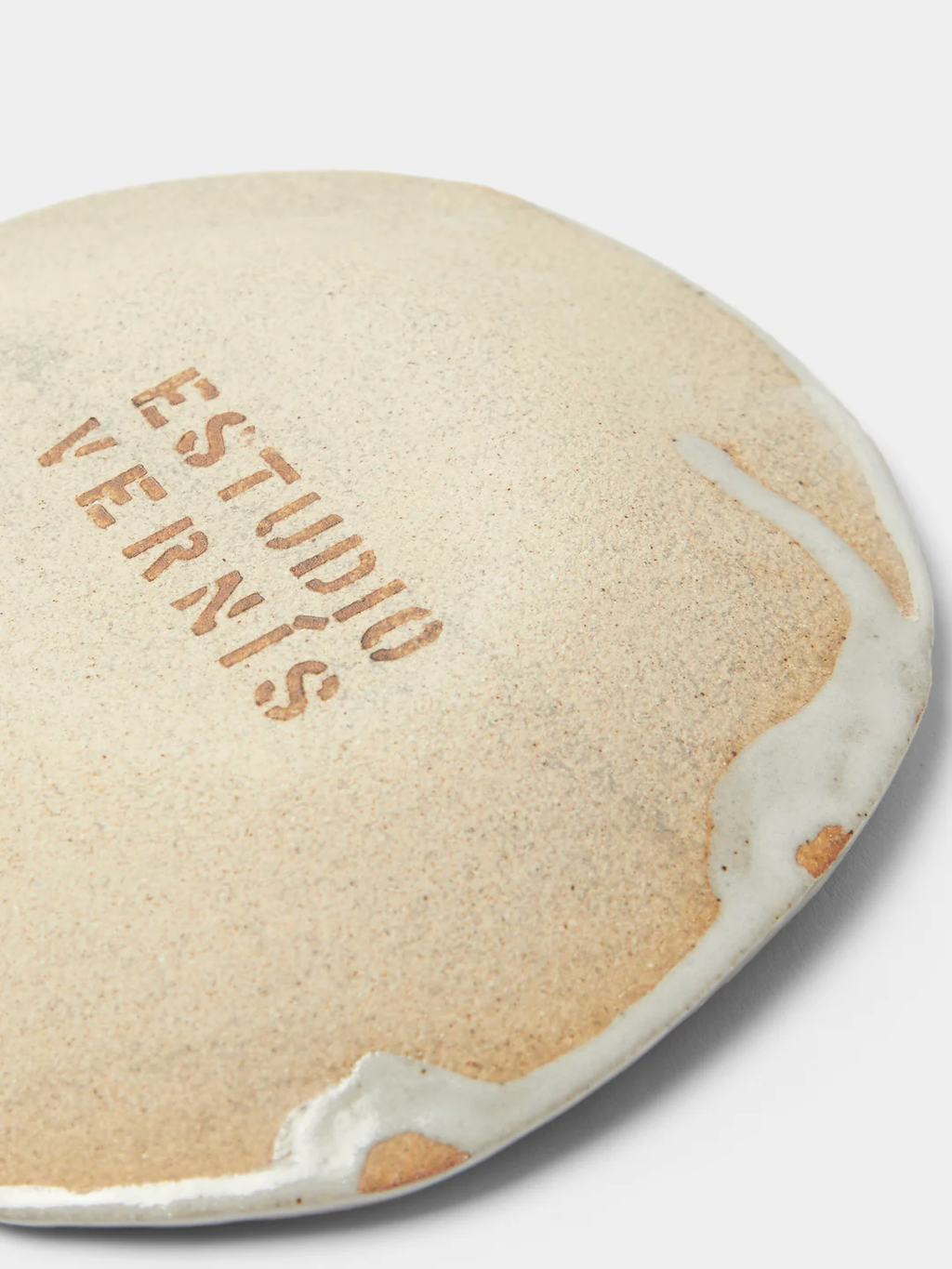 Estudio Vernís Wood-Fired Stoneware Coffee Plates 5.5in/14cm (Set of 6)