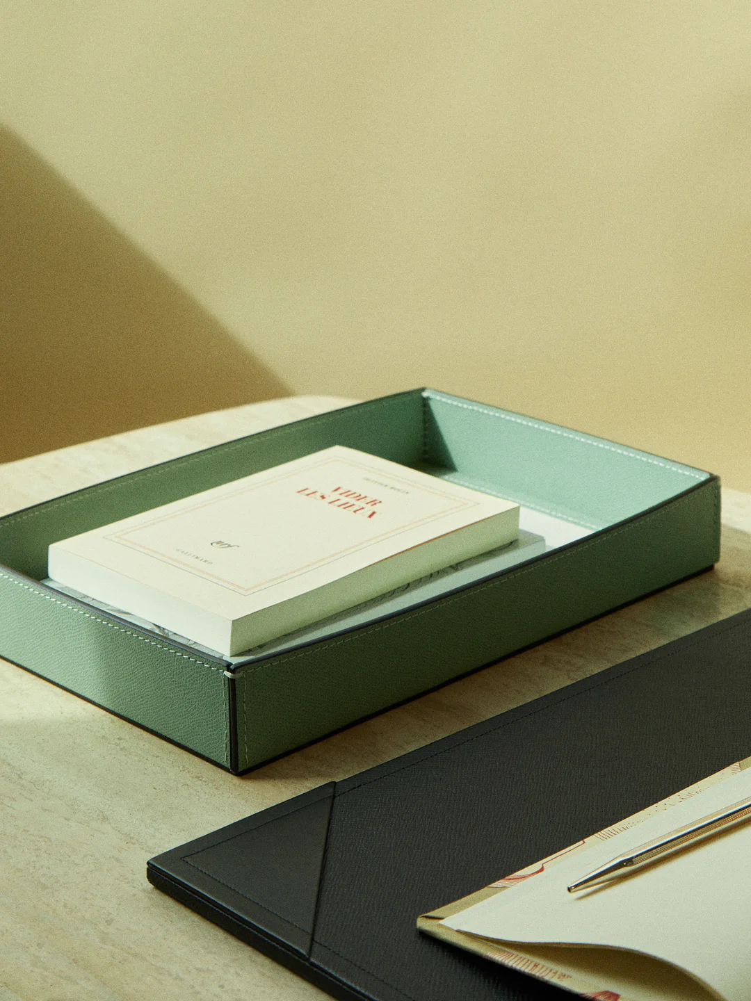 Giobagnara Marea Leather Tray