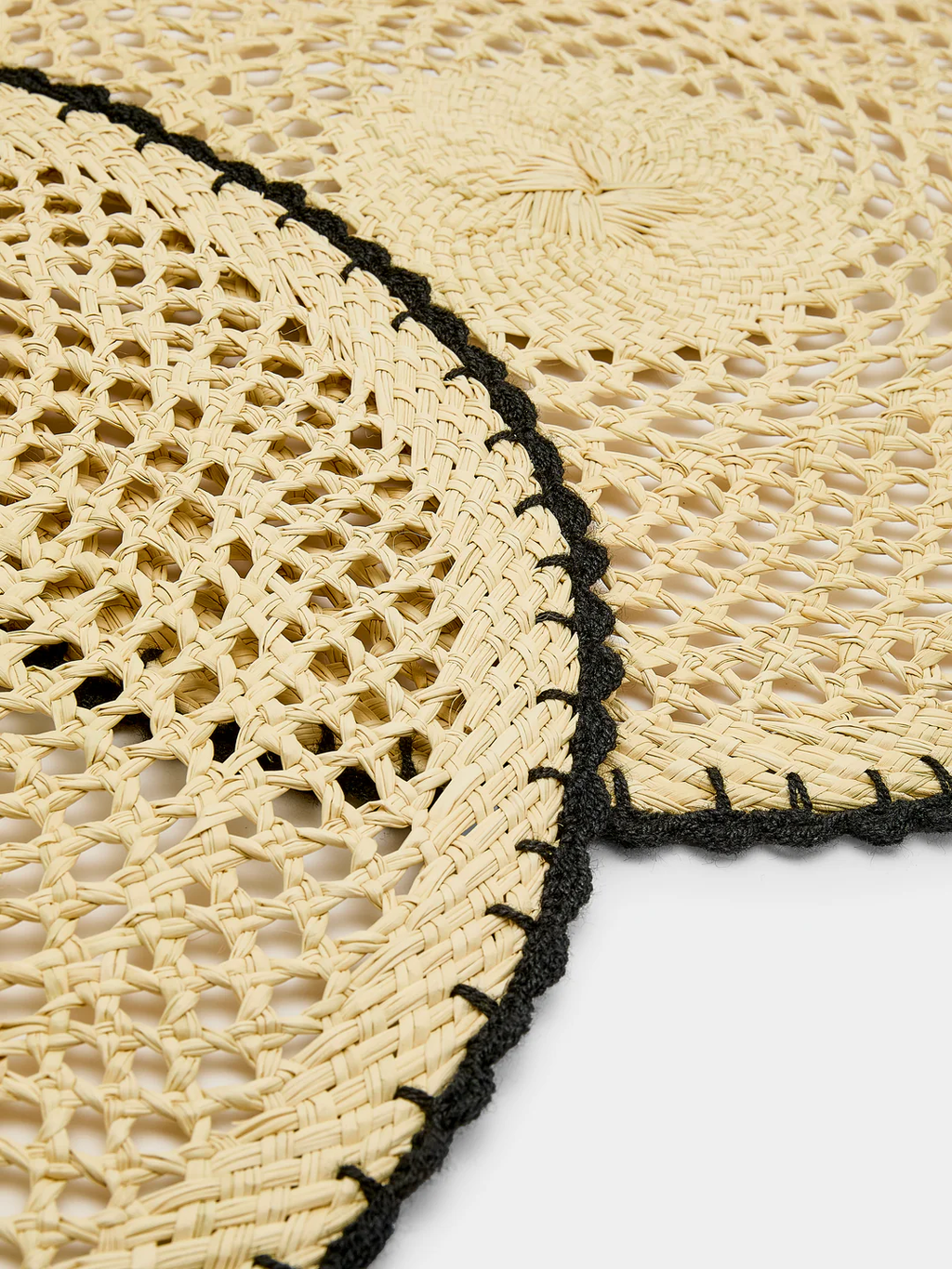 CasaLatina Crochet Handwoven Werregue Palm Placements (Set of 4)