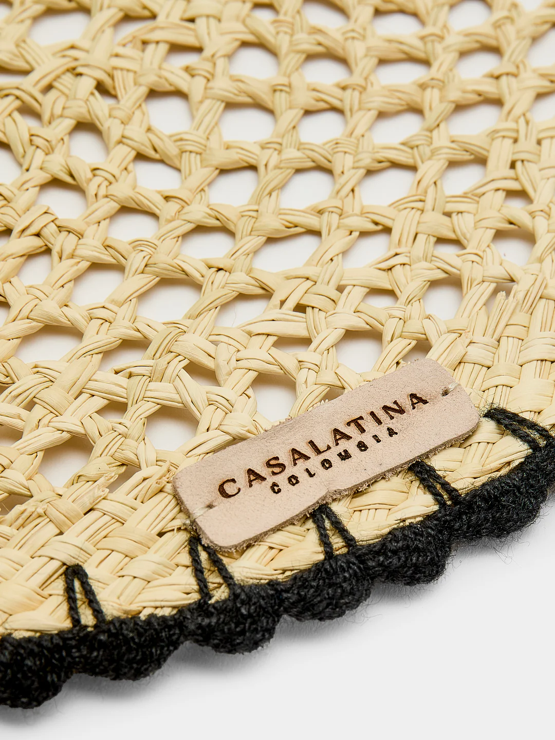 CasaLatina Crochet Handwoven Werregue Palm Placements (Set of 4)