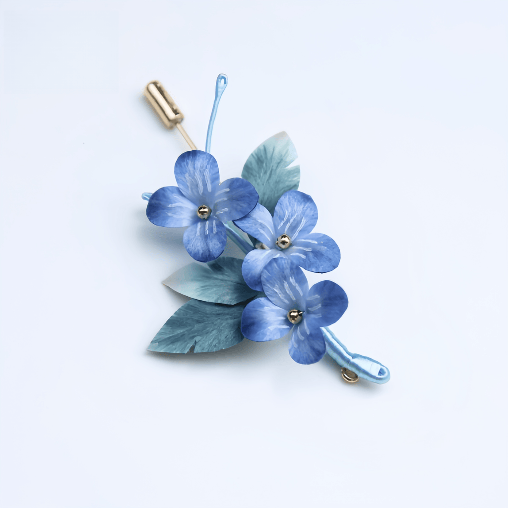 Handcrafted Heritage Blue Veronica Blossom