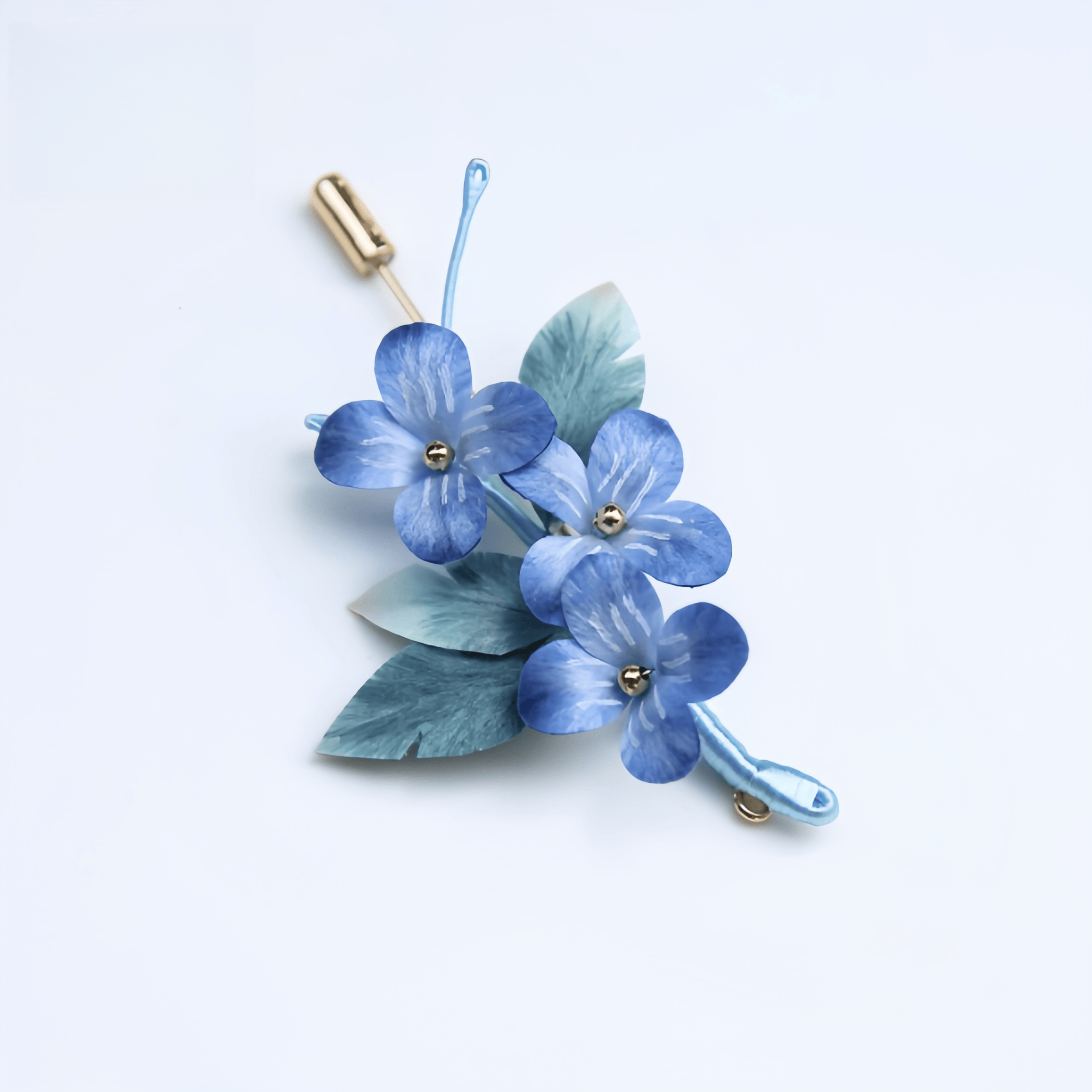 Handcrafted Heritage Blue Veronica Blossom