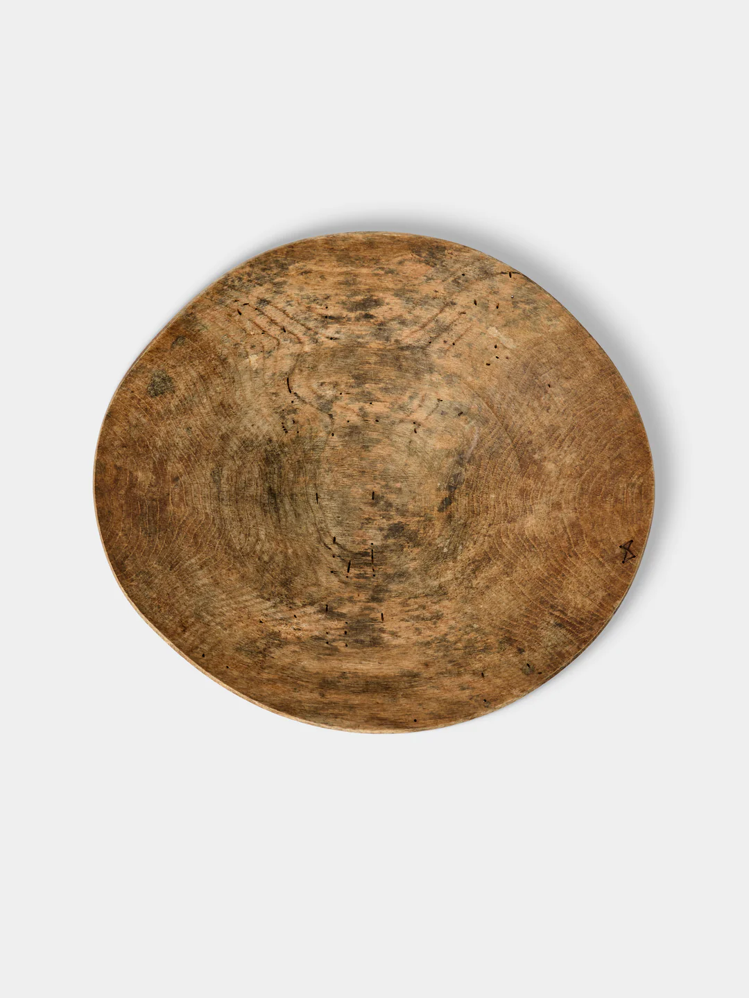 Iida Woodturning Hand-Turned Oak Earth-Finish Bowl