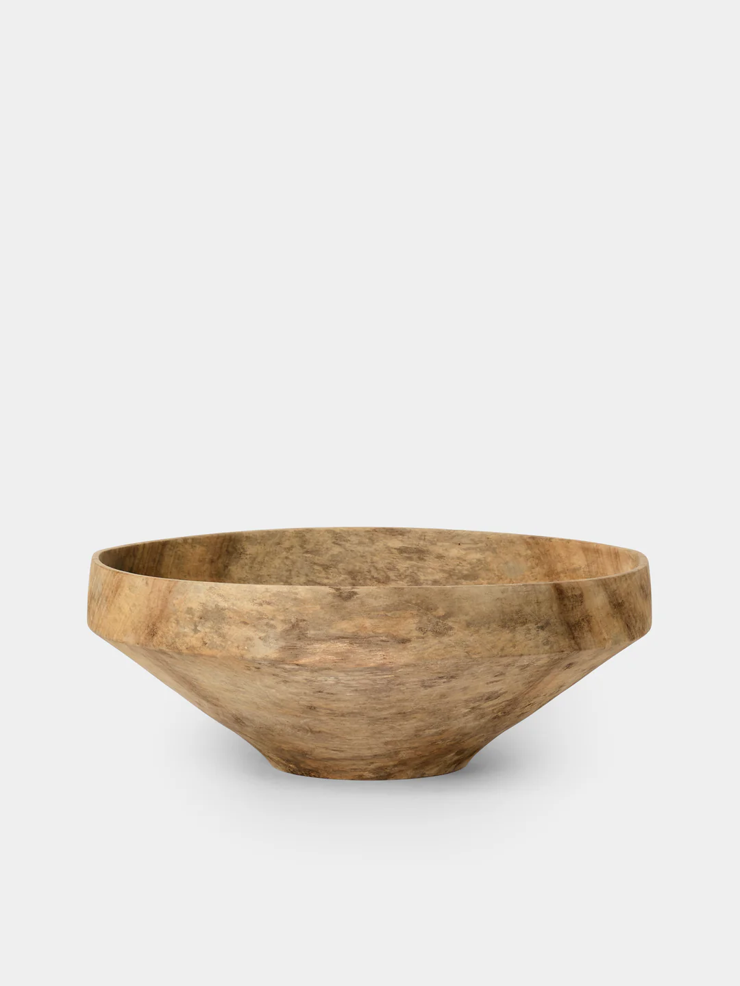 Iida Woodturning Hand-Turned Dogwood Earth-Finish Bowl