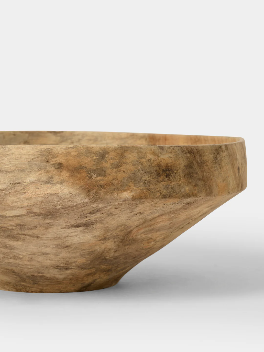 Iida Woodturning Hand-Turned Dogwood Earth-Finish Bowl
