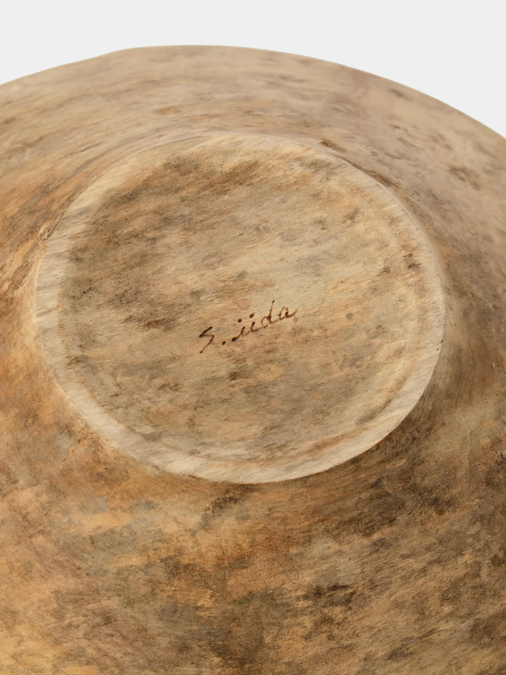 Iida Woodturning Hand-Turned Dogwood Earth-Finish Bowl