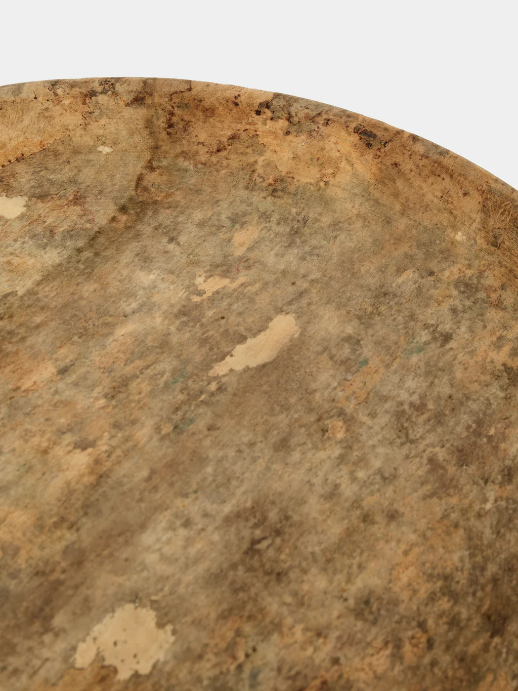 Iida Woodturning Hand-Turned Dogwood Earth-Finish Tray (15in/38cm)