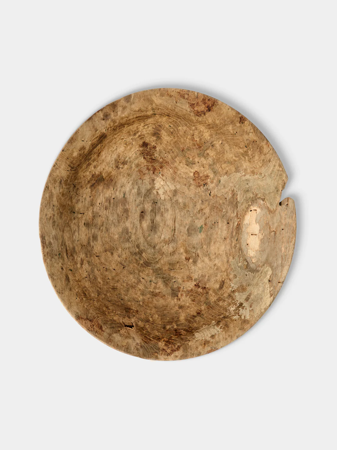 Iida Woodturning Hand-Turned Oak Earth-Finish Bowl