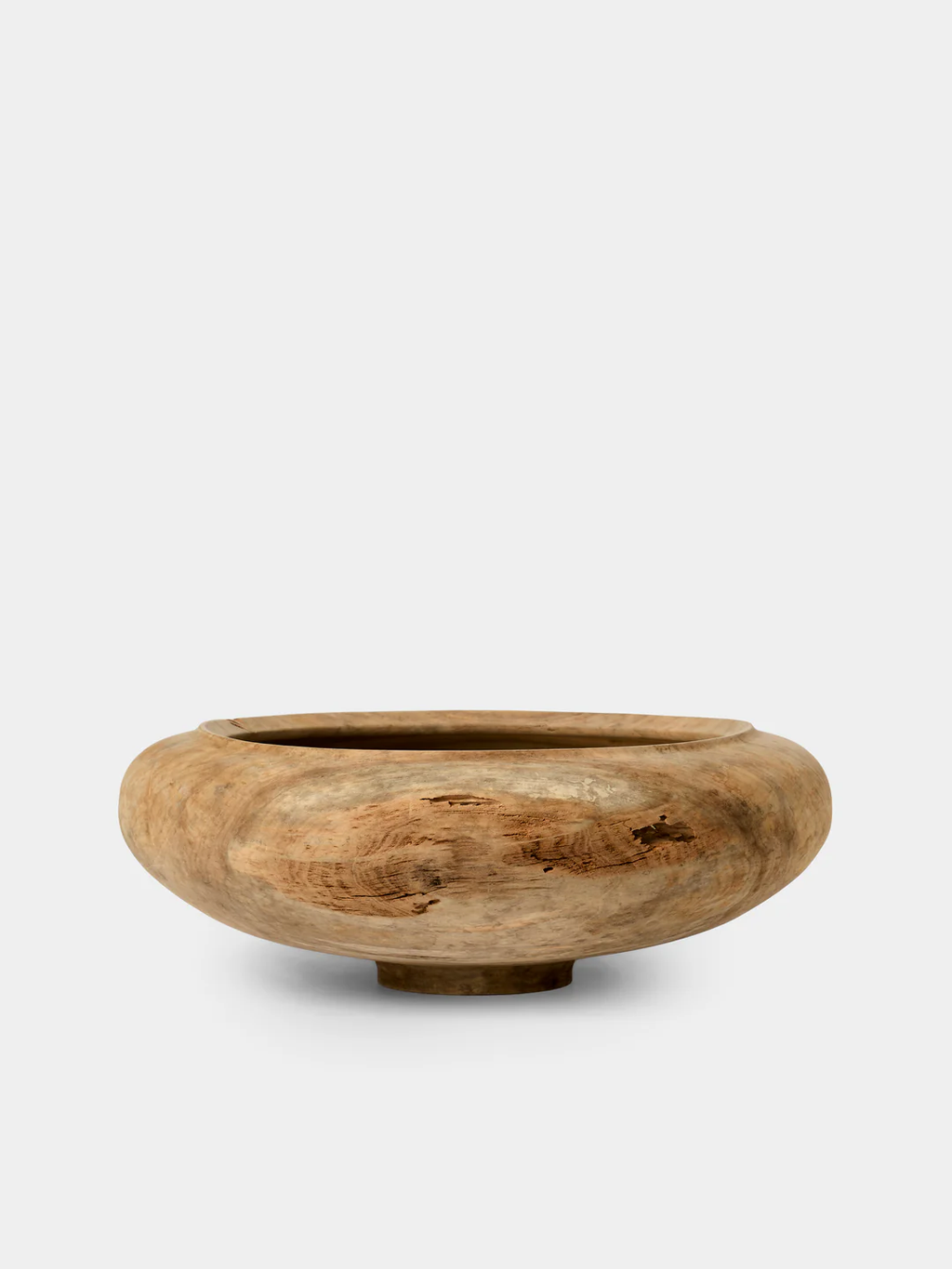 Iida Woodturning Hand-Turned Dogwood Earth-Finish Bowl