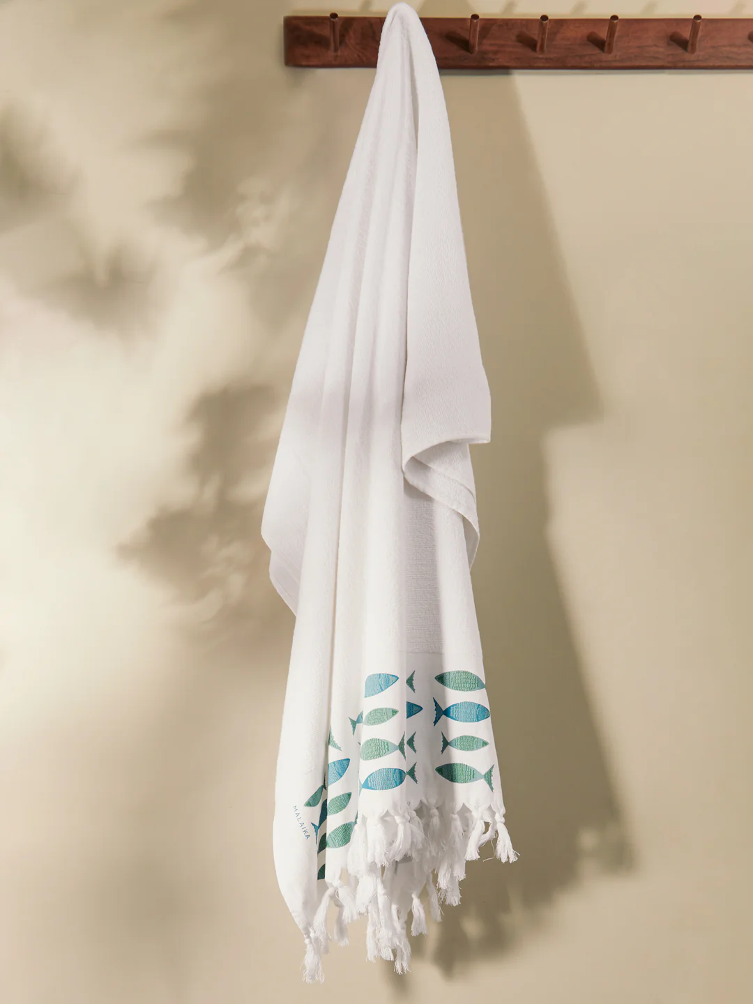 Anut Cairo Sunshine Hand-Printed Cotton Beach Towels (Set of 2)