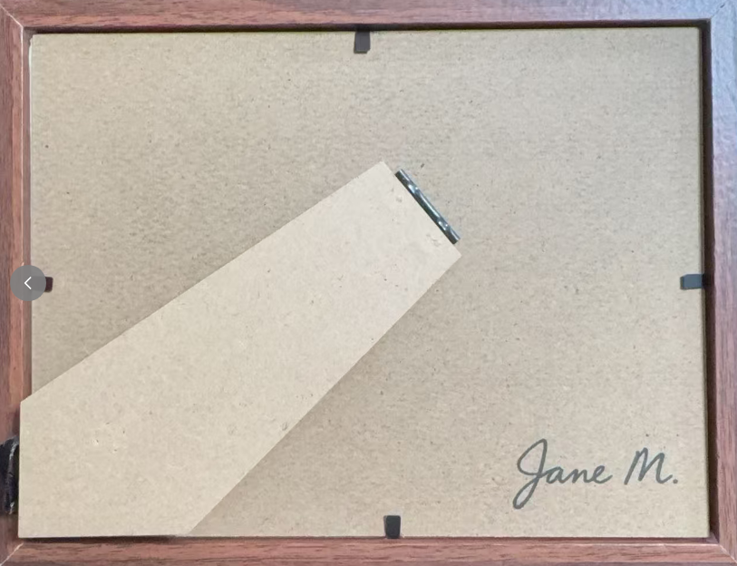 Playful Family Acrylic Painting | Cartoon Style Art | appro.9×7 inches with Framed