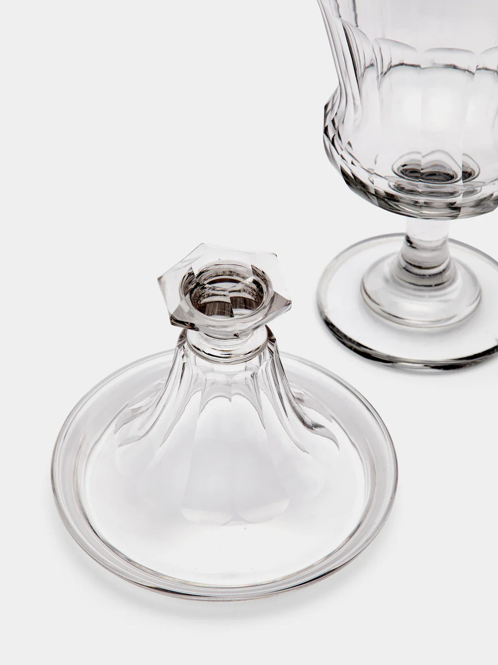 Antique and Vintage 19th-Century Glass Candy Dish