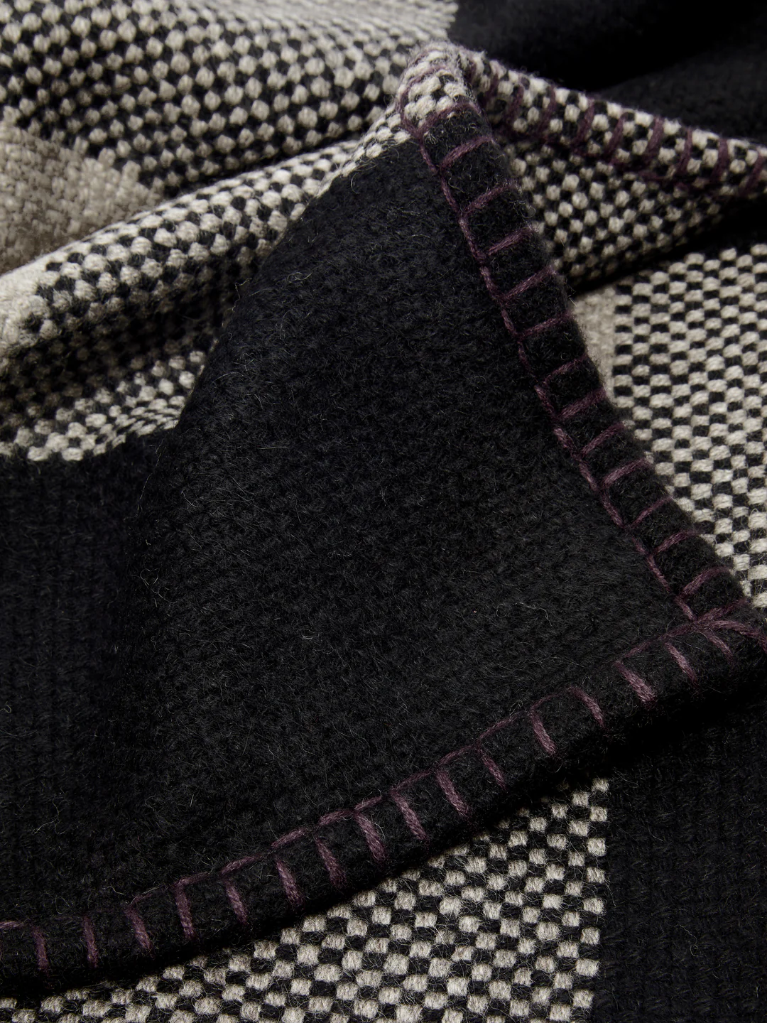 Denis Colomb Kutang Plaid Yak Blanket (79in/2m)