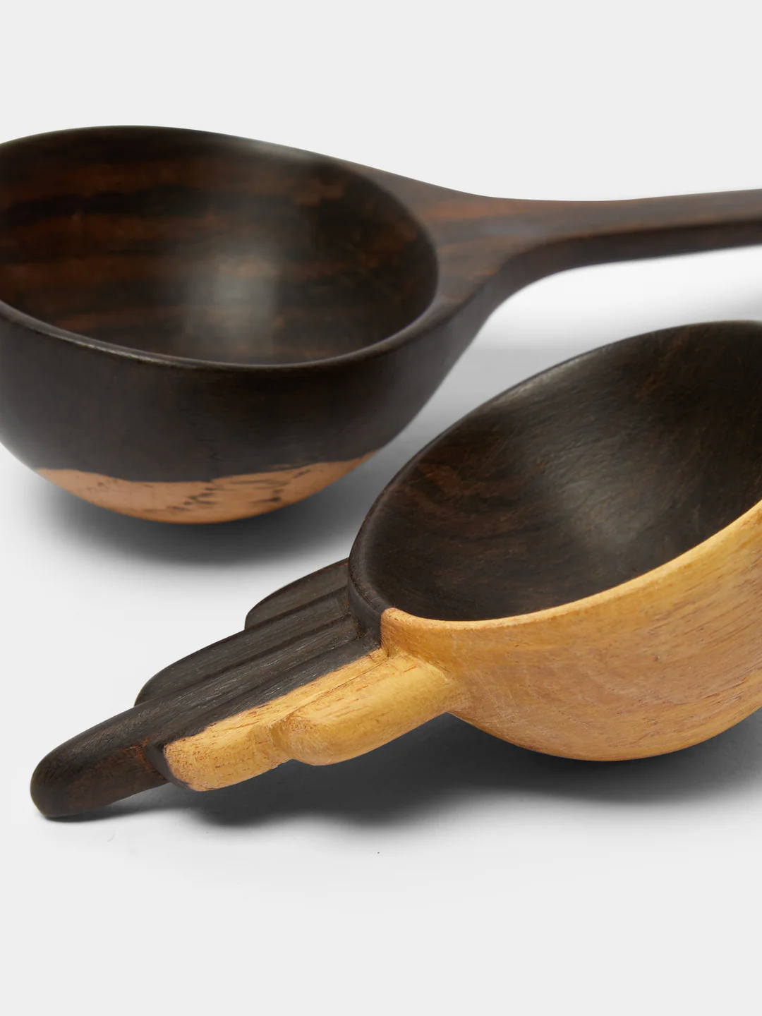 Qäsa Qäsa Carvers Hand-Carved Blackwood Serving Utensils (Set of 5)