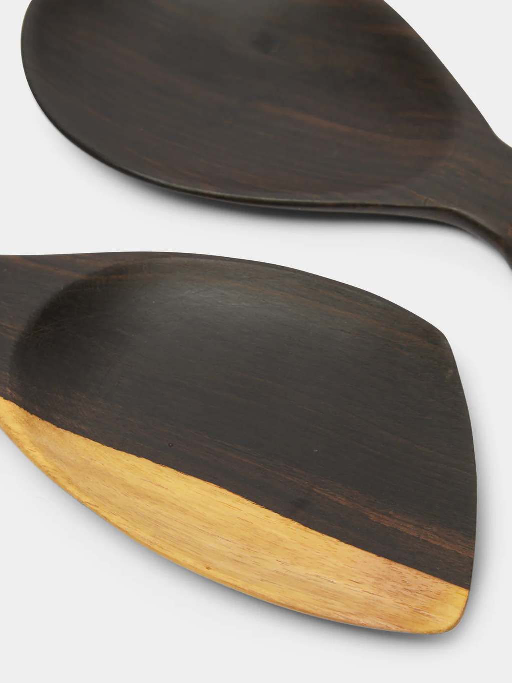 Qäsa Qäsa Carvers Hand-Carved Blackwood Serving Utensils (Set of 5)