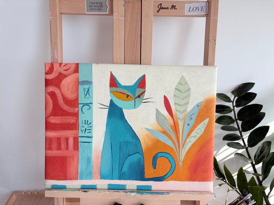 Quiet Companion Series No.2 | Oil Painting Original | 12x16 Inches