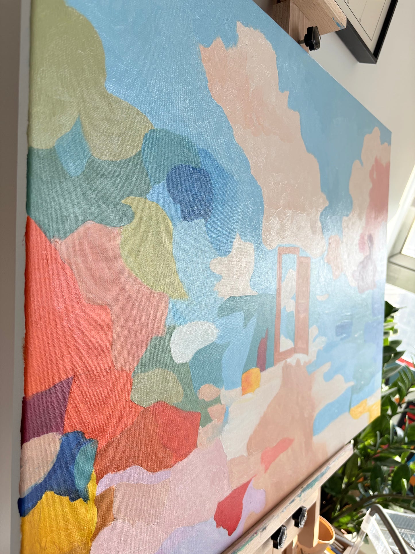 Alzheimer’s-When My Memories Turn Into Drifting Sand Series | Original Oil Painting | 19.7x27.6"