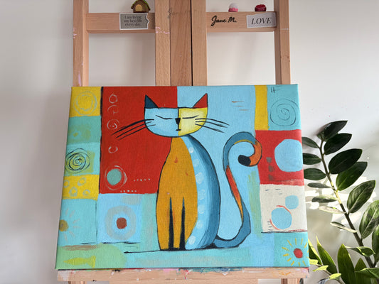 Quiet Companion Series No.1 | Oil Painting Original | 12x16 Inches