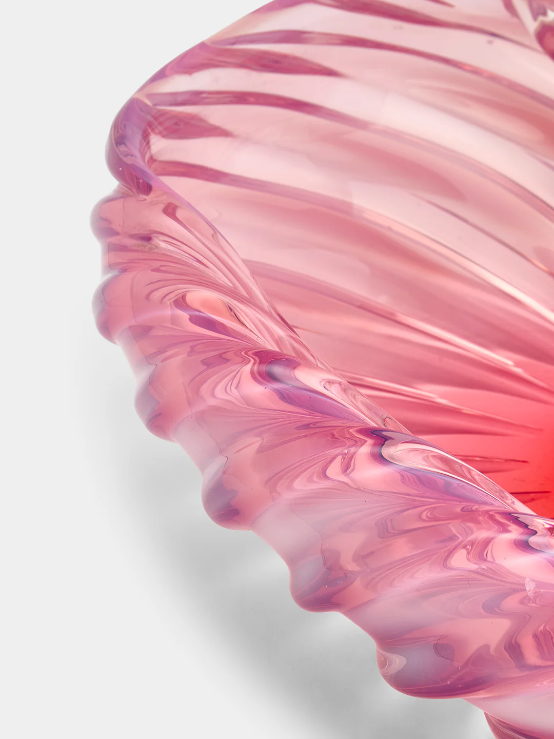 Antique and Vintage 1950s Ercole Barovier Murano Glass Bowl