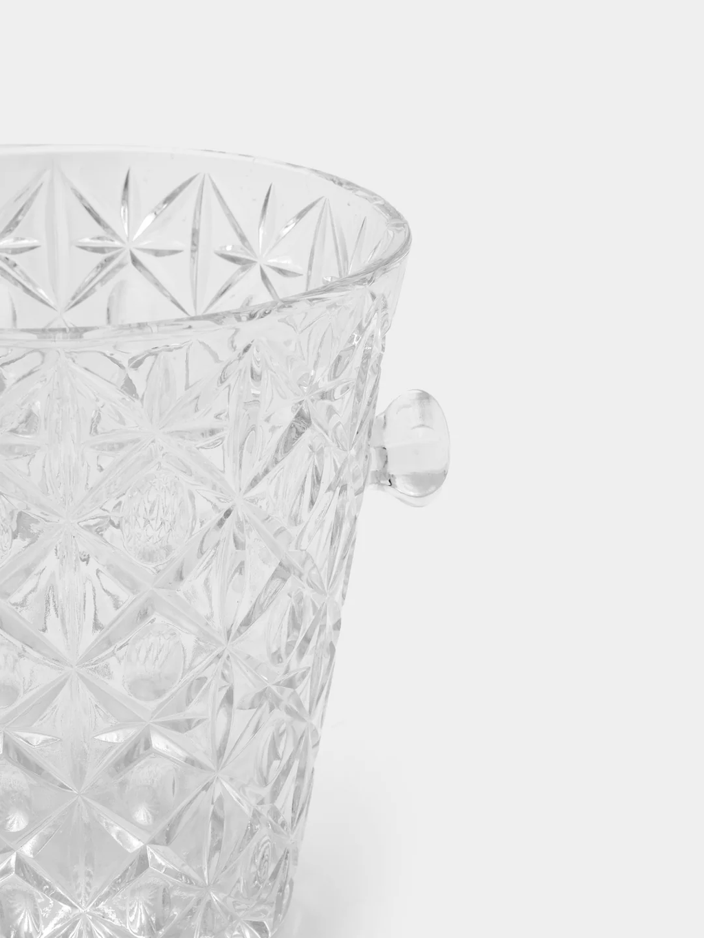 Antique and Vintage 1990s French Crystal Champagne Bucket