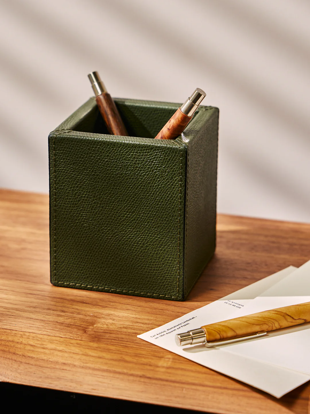 Giobagnara Tim Leather Pen Holder