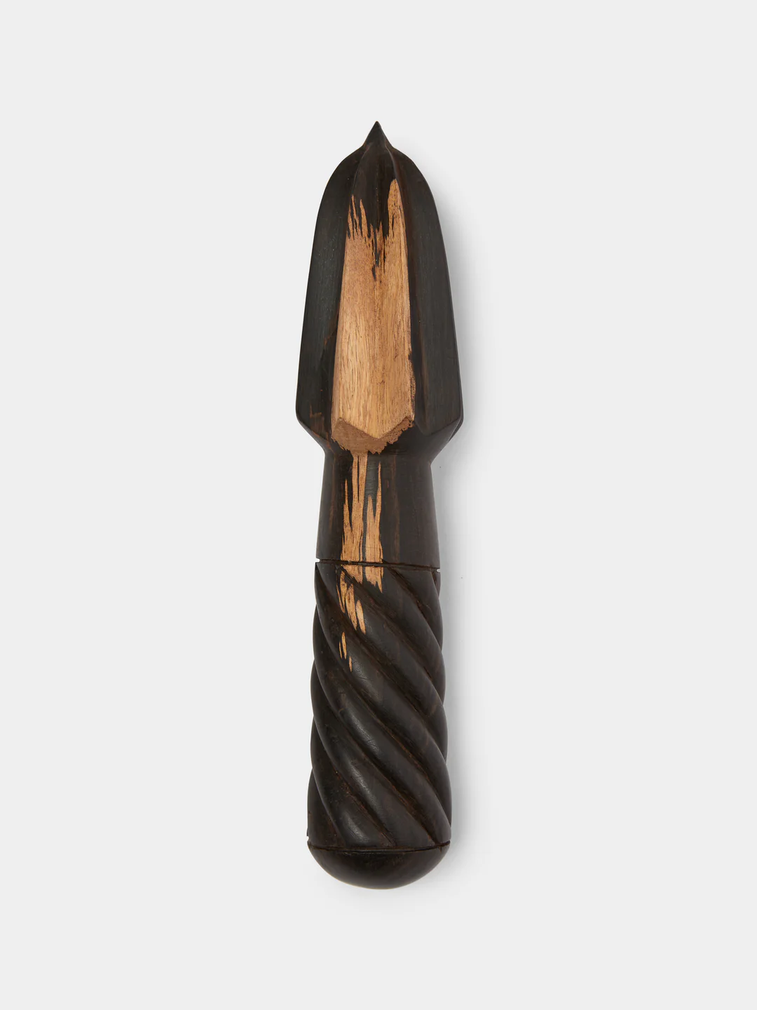 Qäsa Qäsa Carvers Hand-Carved Blackwood Lemon Squeezer