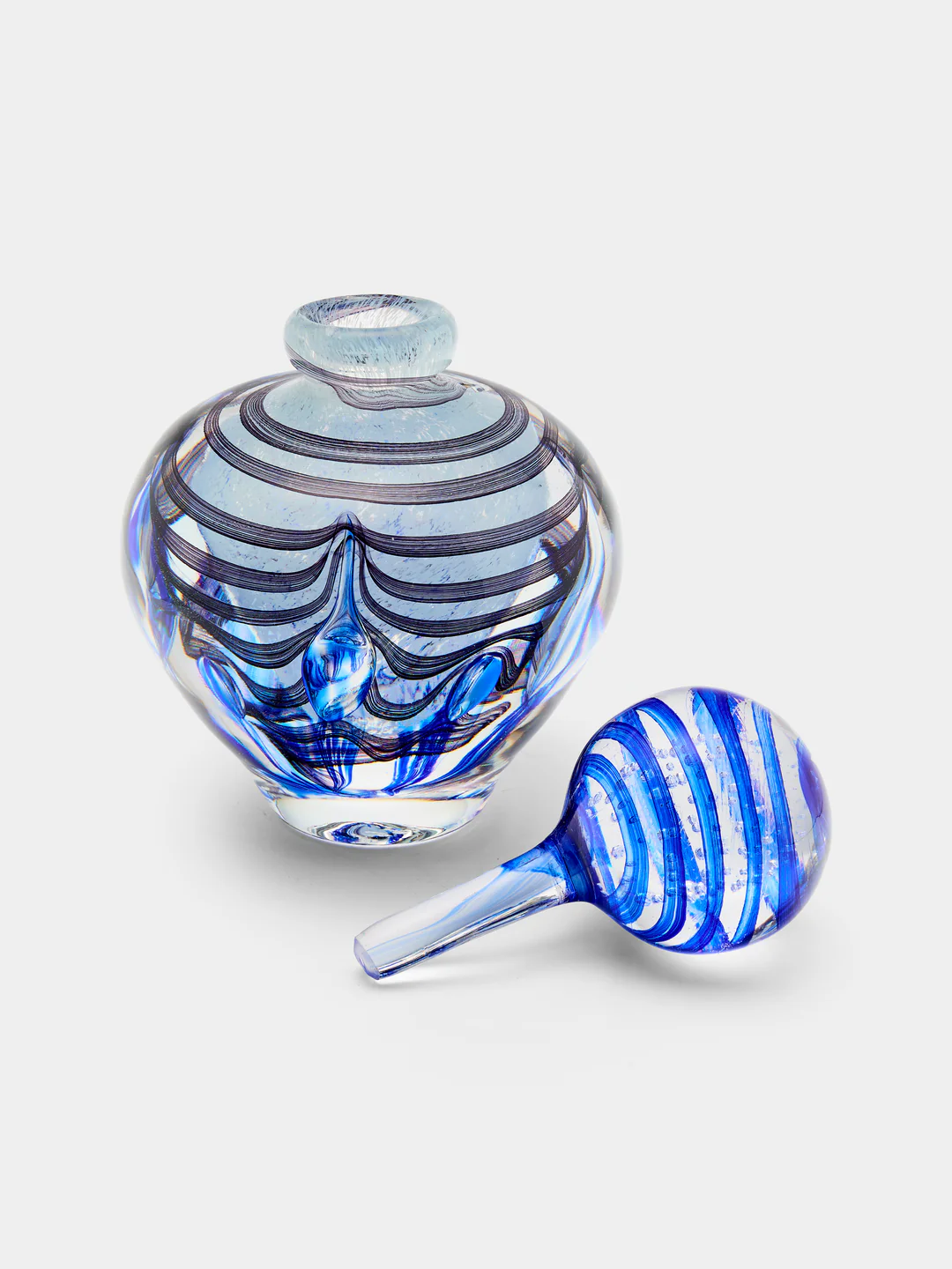 Antique and Vintage Mid-Century Glass Perfume Bottle