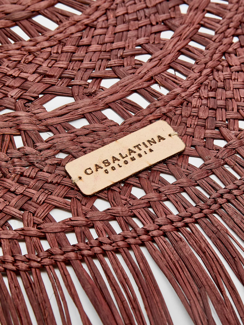 CasaLatina Flecos Handwoven Iraca Palm Placemats (Set of 4)