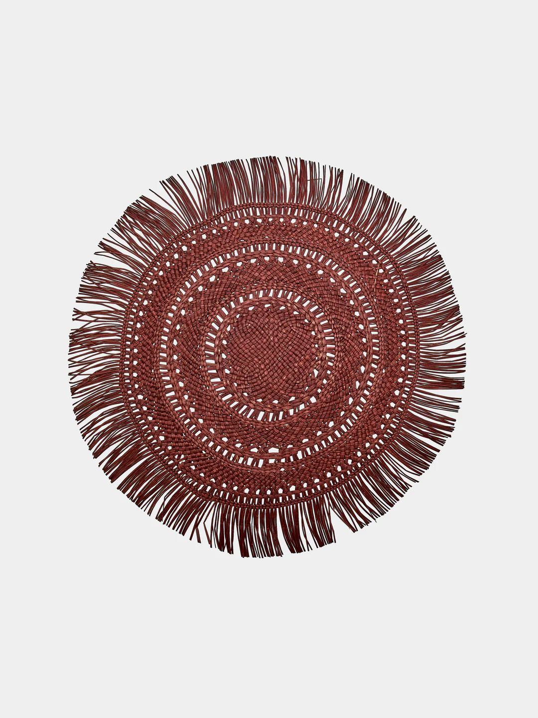 CasaLatina Flecos Handwoven Iraca Palm Placemats (Set of 4)