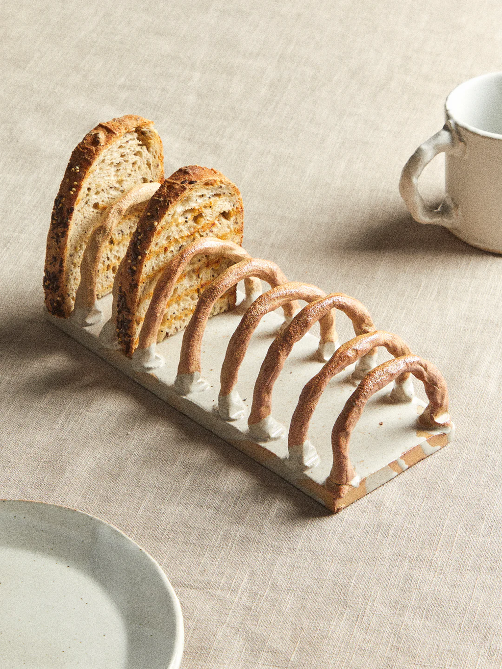 Estudio Vernís Wood-Fired Stoneware Toast Rack