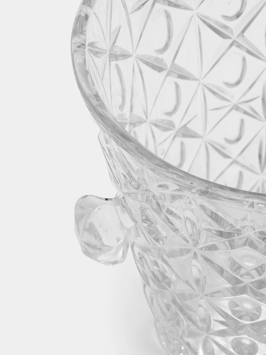 Antique and Vintage 1990s French Crystal Champagne Bucket