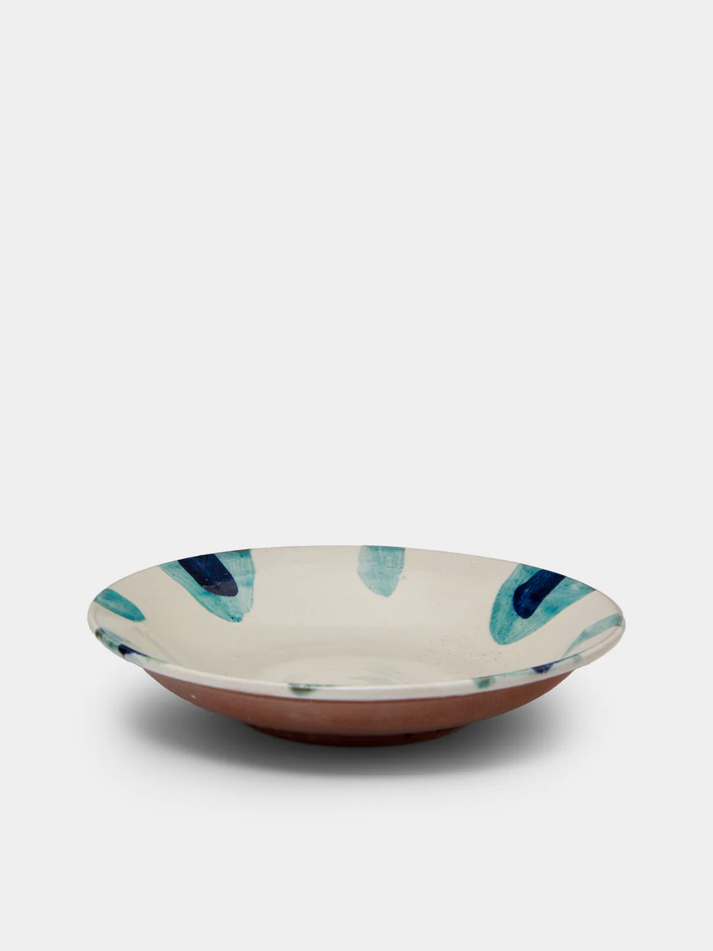 Anut Cairo Wadi Hand-Painted Ceramic Deep Plates – 10in/25cm (Set of 4)