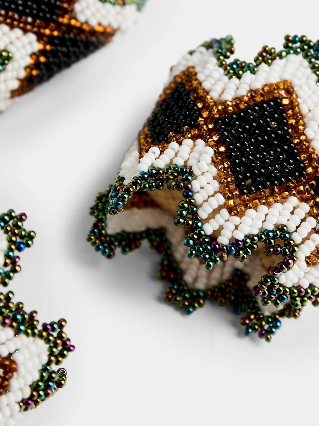 CasaLatina Beaded Napkin Rings (Set of 4)