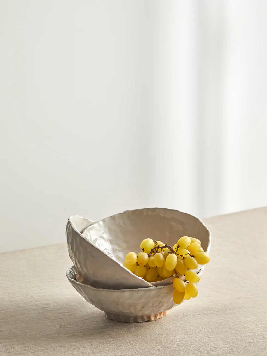 Estudio Vernís Wood-Fired Stoneware Large Bowls (Set of 6)