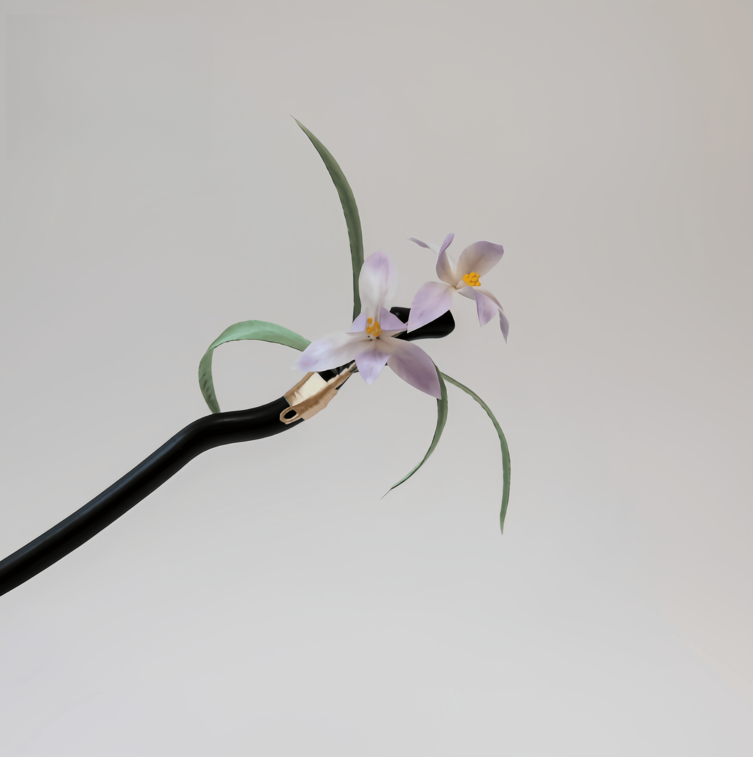 Handcrafted Heritage Purple Orchid