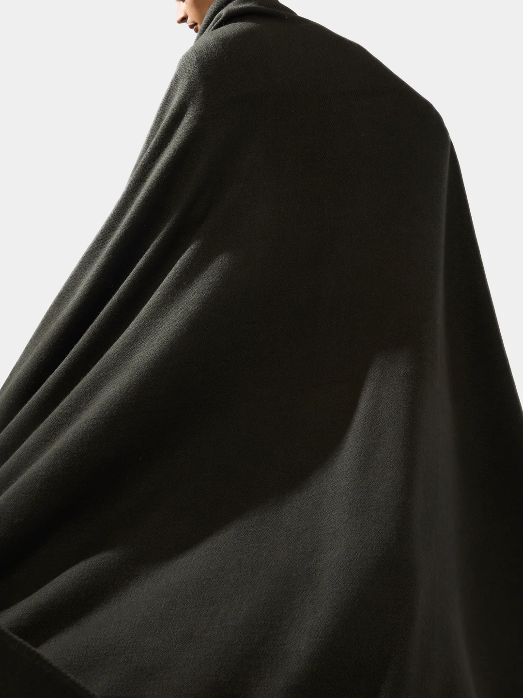 Denis Colomb Gobi Stitched-Edge Camel Wool King-Size Blanket (110in/2.8m)