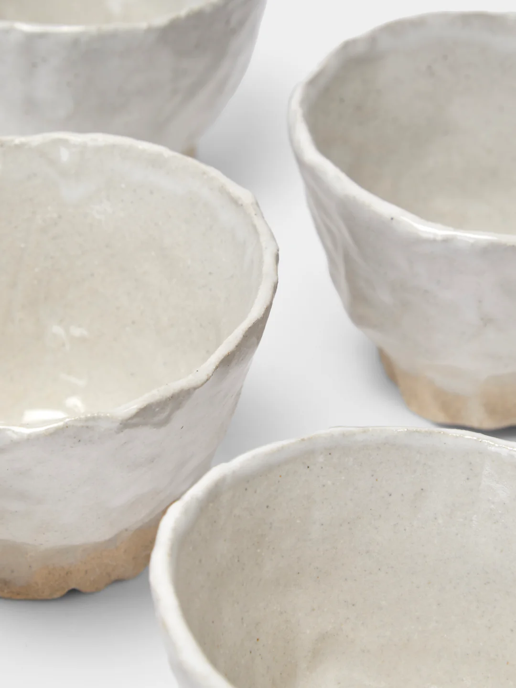 Estudio Vernís Wood-Fired Stoneware Snack Bowls (Set of 6)