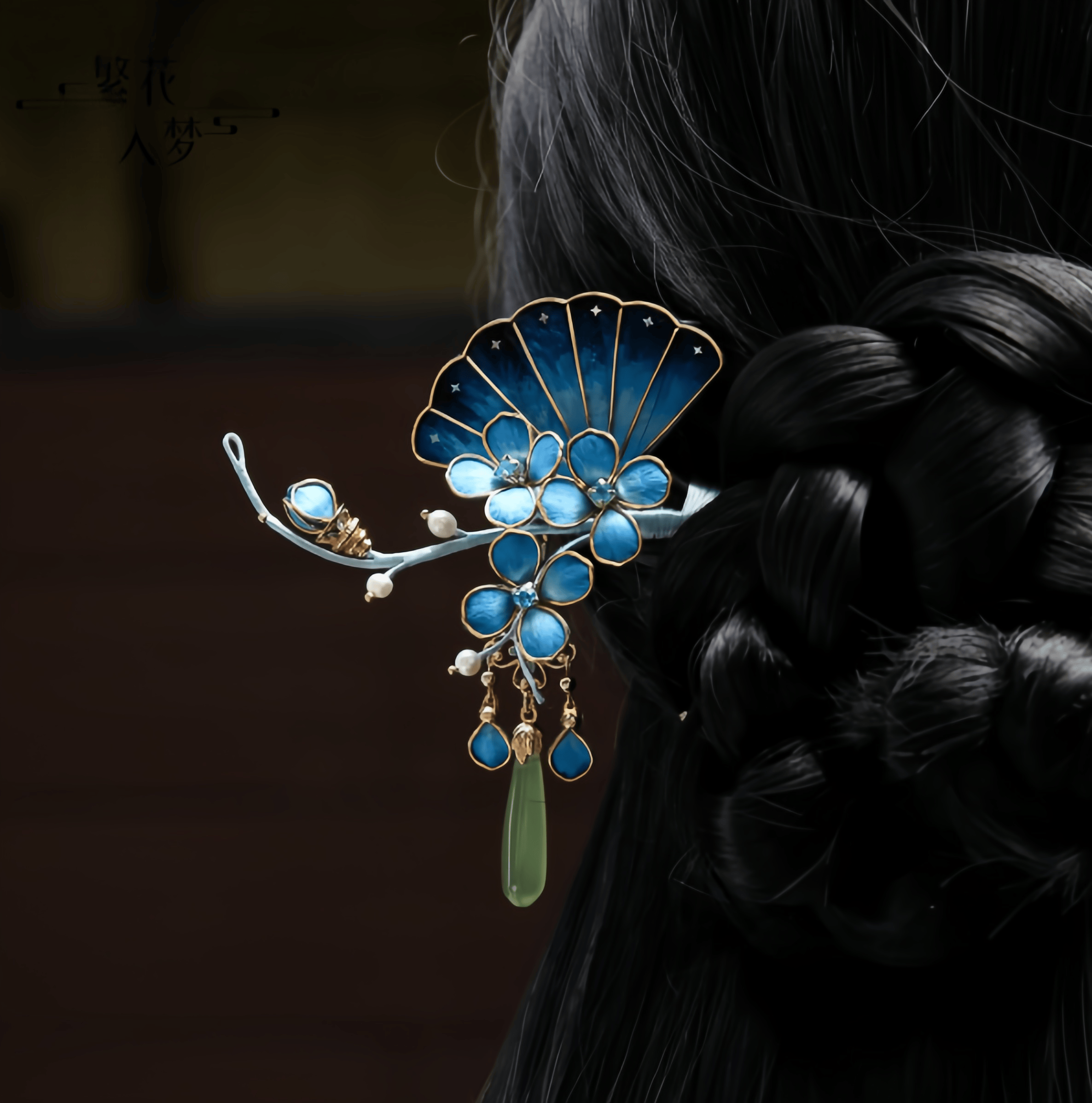 Handcrafted Heritage Blue Blossom