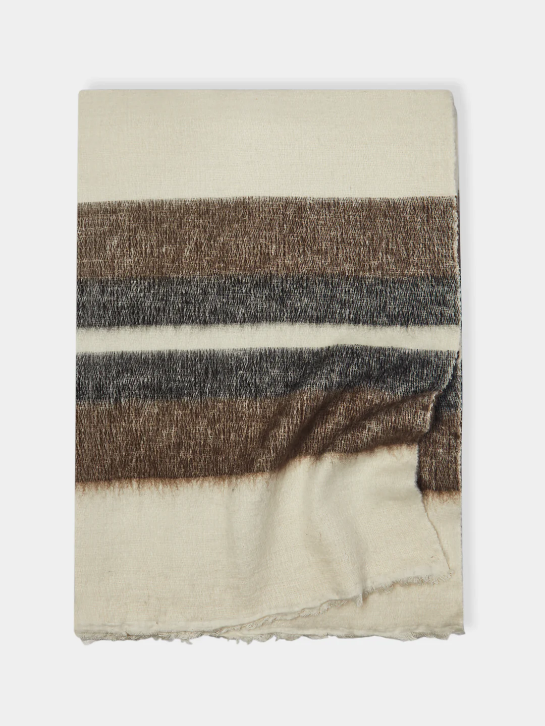 Denis Colomb Dolpo Striped Nomad Cashmere Blanket (79in/2m)