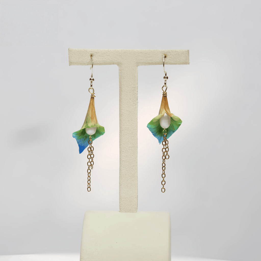 Handcrafted Heritage Calla Lily Earwear