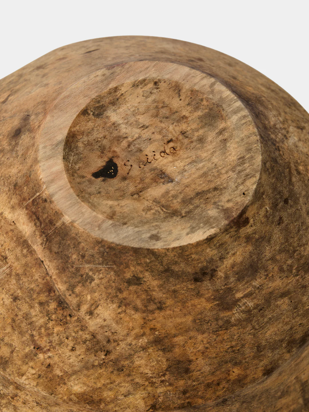 Iida Woodturning Hand-Turned Ilex Earth-Finish Bowl